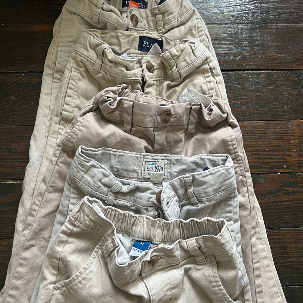 School uniform khaki pants 4T